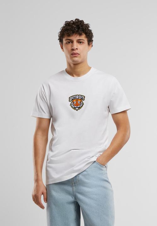 Actual product image Mister Tee MisterTee Detroit Tiger Head Patch Tee - 179697 (L)