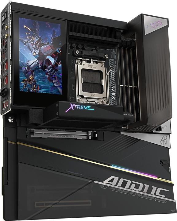 Productafbeelding Gigabyte MB Gbt Amd Am5 X870e Aorus Xtreme X3d Ai Top (AM5, AMD X870E, ATX, E-ATX)
