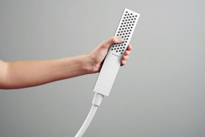 Produktbild hansgrohe Pulsify E Stabhandbrause 100, 1 Strahlart EcoSmart, 24320 (1 Strahlarten, 8 l/min)