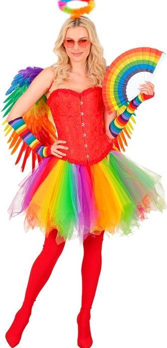 Produktbild Widmann Regenbogen Tutu Rock