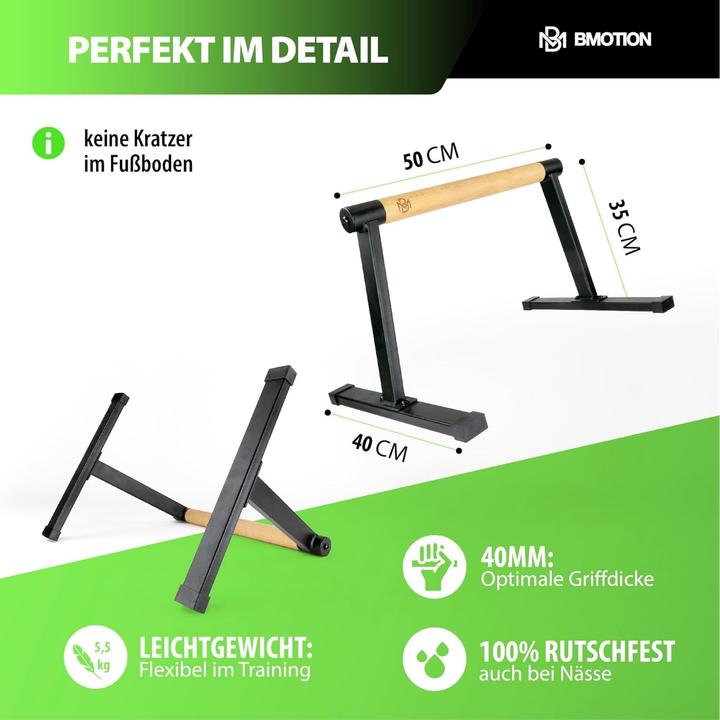 Produktbild Müller & Blum Parallettes, Holz
