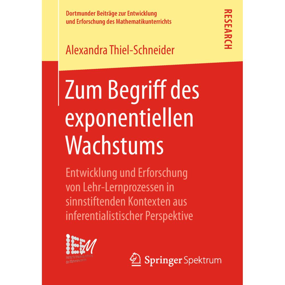 Thumbnail - Zum Begriff des exponentiellen Wachstums, Fachbücher von Alexandra Thiel-Schneider