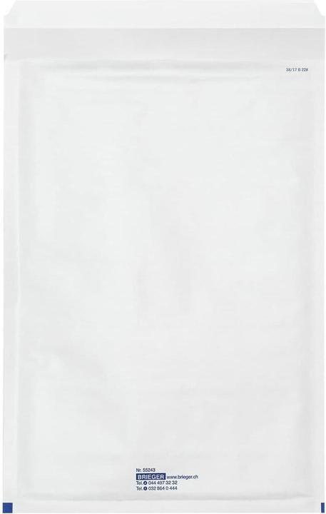 Brieger Bubble envelope 11.5 x 21.5 cm, White (1 x)