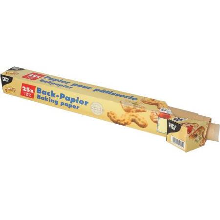 Thumbnail - Papstar 14201 Backpapier 25 Blätter 220 °C, Backpapier, Braun