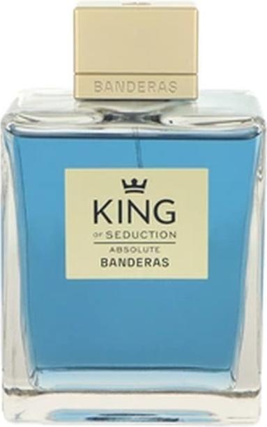 Actual product image Antonio Banderas Banderas Perfumes King of Seduction Absolute Eau de Toilette for Men Long Lasting Elegant Casual and (Eau de toilette, 200 ml)