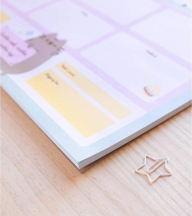 Produktbild Wochen-Notizkalender Pusheen Block, 29.7 x 42 cm (A3)