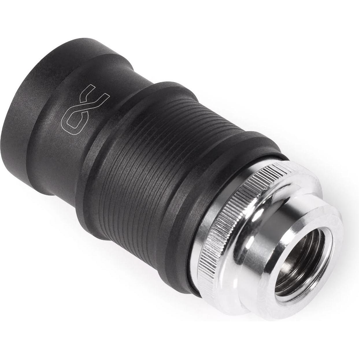 Alphacool ANK ES Schnellverschluss BLH1A PushIn Female IG, Wasserkühlung Anschluss, Schwarz
