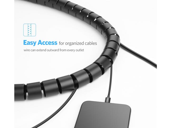 Actual product image Ugreen Flexible cable duct (Cable conduit, 150 cm)