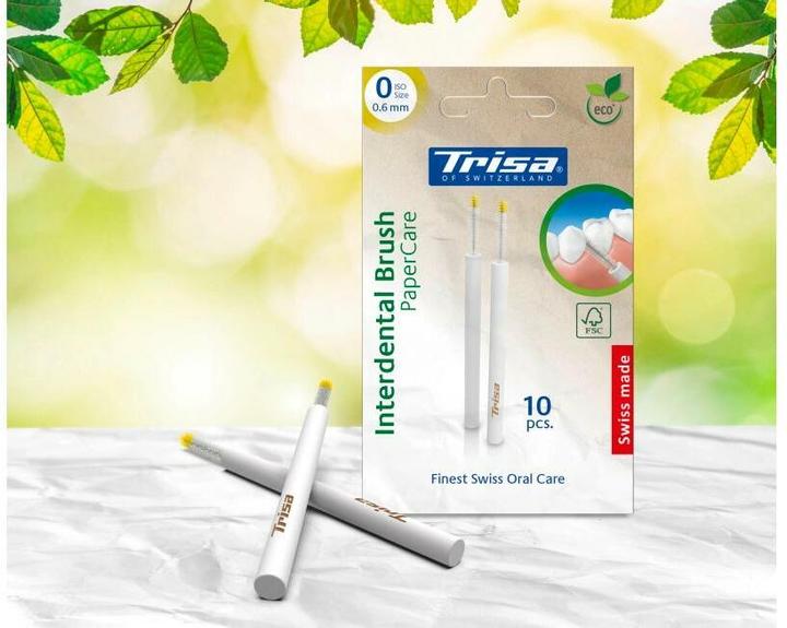 Produktbild Trisa Interdental Brus PaperCar ISO 0 10 (10 x, 0.60 mm)