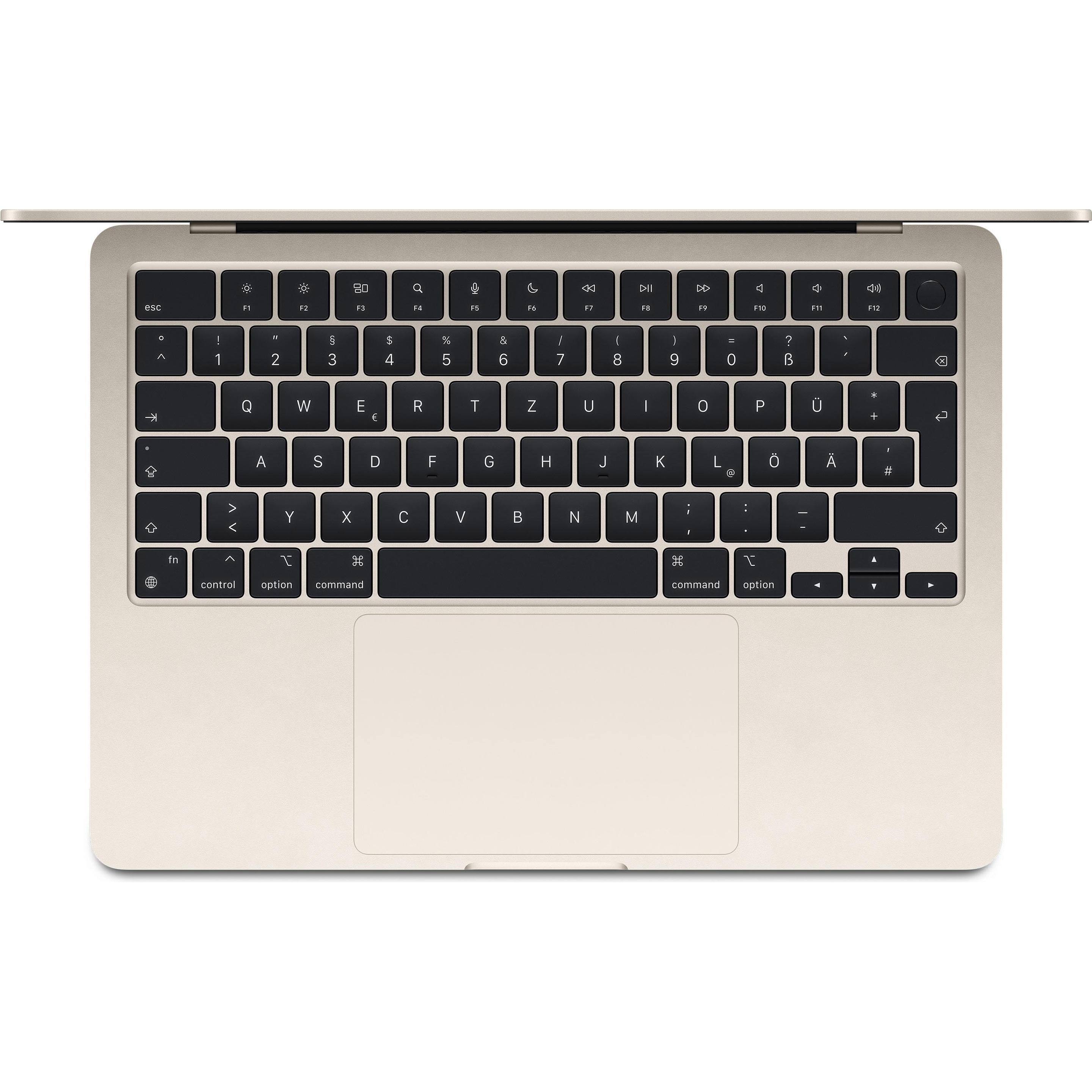 Thumbnail - Apple MacBook Air – 2024 (13.60", M3, 16 GB, 256 GB, DE), Notebook, Gold