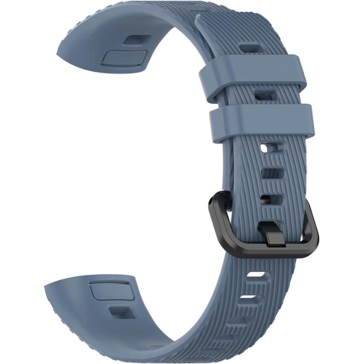 Thumbnail - Strap-it Armband (Silikon), Uhrenarmband, Mehrfarbig, Grau, Blau
