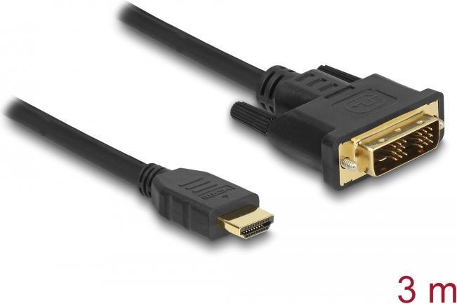 Produktbild Delock DVI — HDMI (Typ A) (3 m, DVI, HDMI)