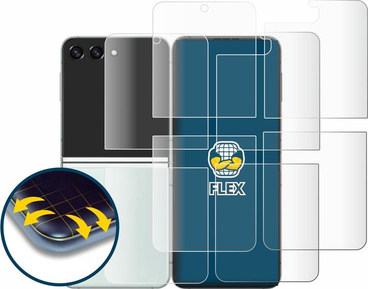 Actual product image BROTECT Full-Cover Protector (2 Piece, Samsung Galaxy Z Flip 5G)