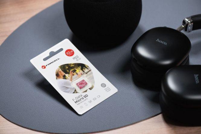 Productafbeelding Forcell Memory cards F-DATA memory card 32GB UHS-I U3 class 10 (32 GB, microSD, U3, UHS-I)