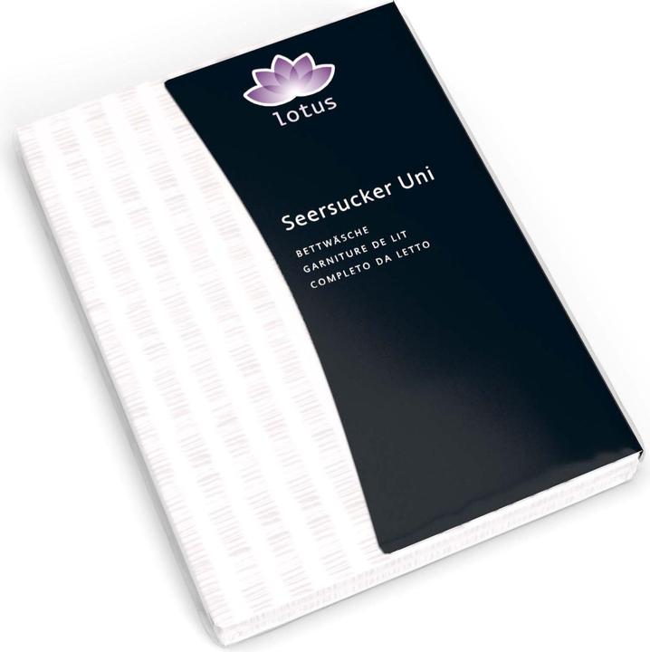 Produktbild Lotus Bettwaren Satin Seersucker (Kopfkissenbezug, 50 x 70 cm)