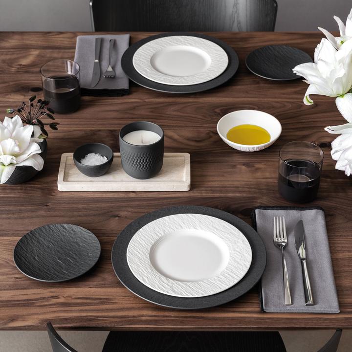 Actual product image Villeroy & Boch Frühstücksteller Manufacture Rock blanc (1 x, 22 cm)