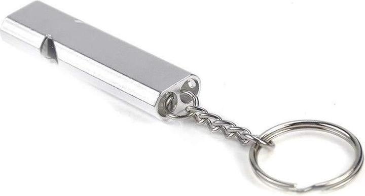 Actual product image JTI Robbery alarm - Whistle - Key ring - Silver
