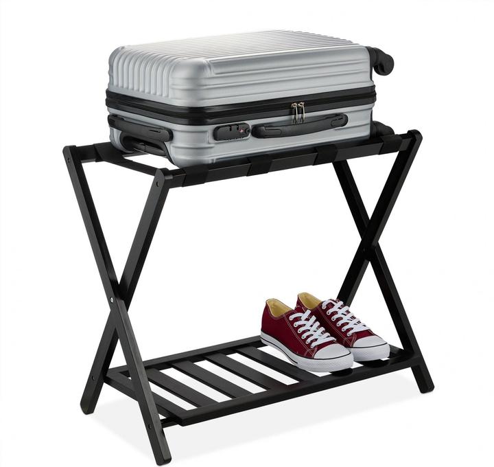 Relaxdays Suitcase stand (Suitcase rack)