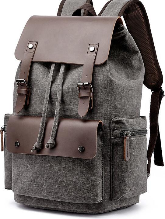 Produktbild Only-Bags.Store Trendy Retro Canvas Computer Tasche Rucksack, Student School Bag, Retro Casual Backpack, Strong