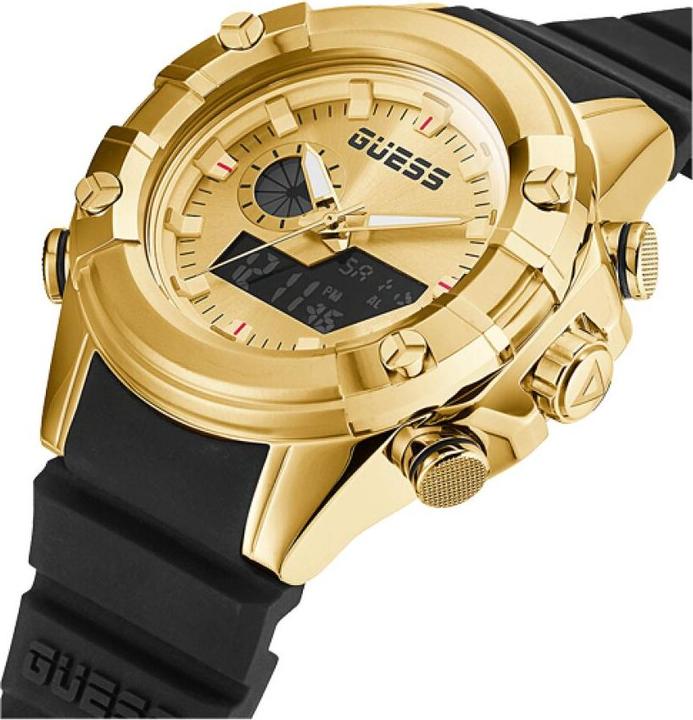 Actual product image Guess GW0341G2 G Force Men 48mm 5ATM (Digital watch, Analogue wristwatch, 48 mm)