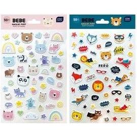 Interdruk, Sticker, Puffy Sticker 50 Stück Friends