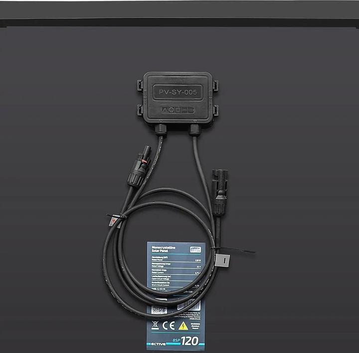 Produktbild Ective BSP 120 Black | Back Contact Solarmodul mit 120WP (120 W, 6.60 kg)