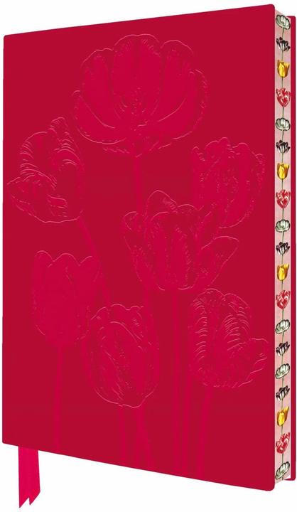 Actual product image Temple of Flora: Tulips Artisan Art Notebook (Flame Tree Journals) (German, Collectif, 2024)