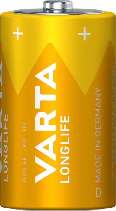 Actual product image Varta LONGLIFE Extra (6 pcs., D, 15800 mAh)