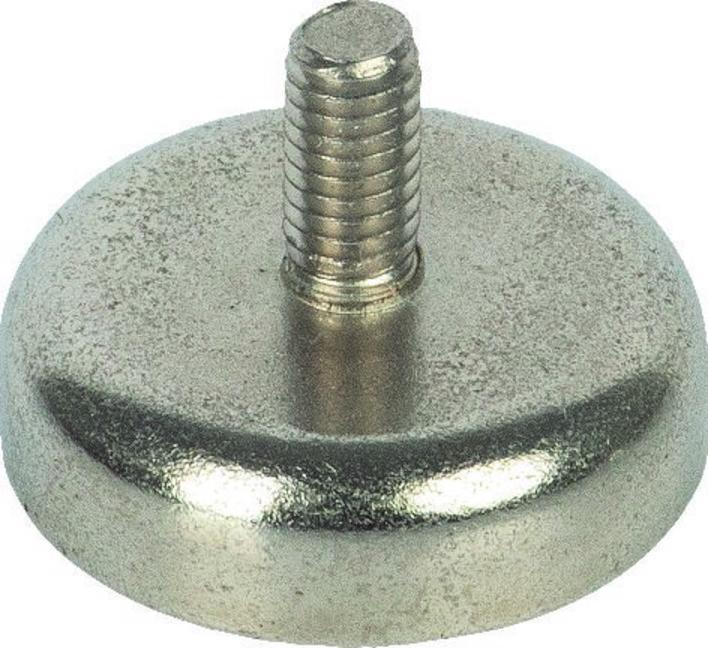 Image du produit Magni Aimant en pot Neo.Ø20,H14, avec filetage M4,sil Contenu : 1 (1x)