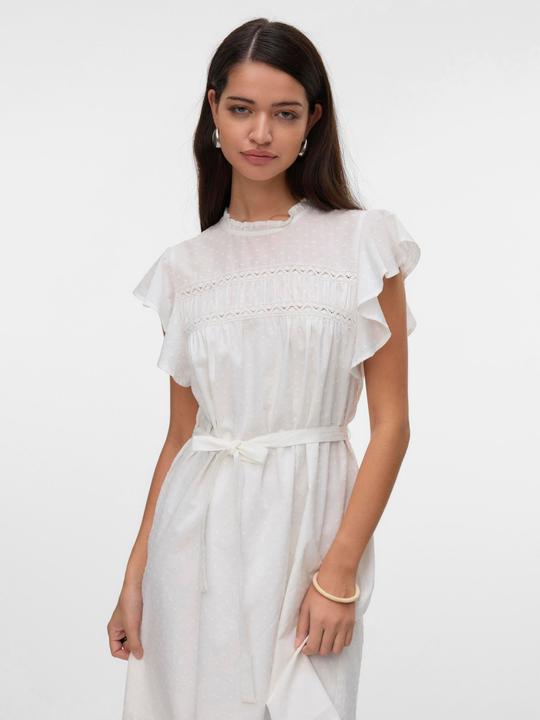 Actual product image Vero Moda Vmtrine Sl Short Lace Dress Wvn Ga Noos (L)