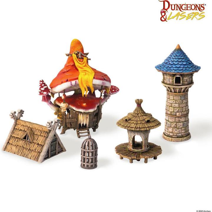 Produktbild Archon Studio Dungeons & Lasers Expansion Set: VILLAGE PACK
