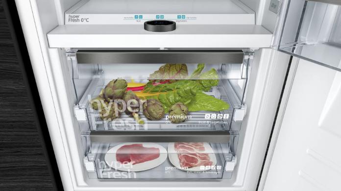 Produktbild Siemens KI86FHDD0 iQ700 Einbau-Kühl-Gefrier-Kombination mit Gefrierbereich unten (267 l)