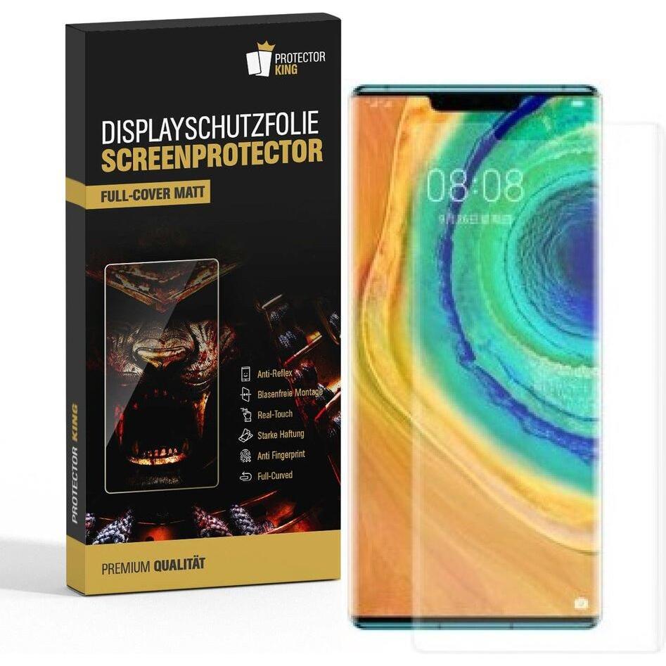 Protectorking 4x Premium Displayschutzfolie Matt Entspiegelt (4 Stück, Huawei Mate 30 Pro), Smartphone Schutzfolie
