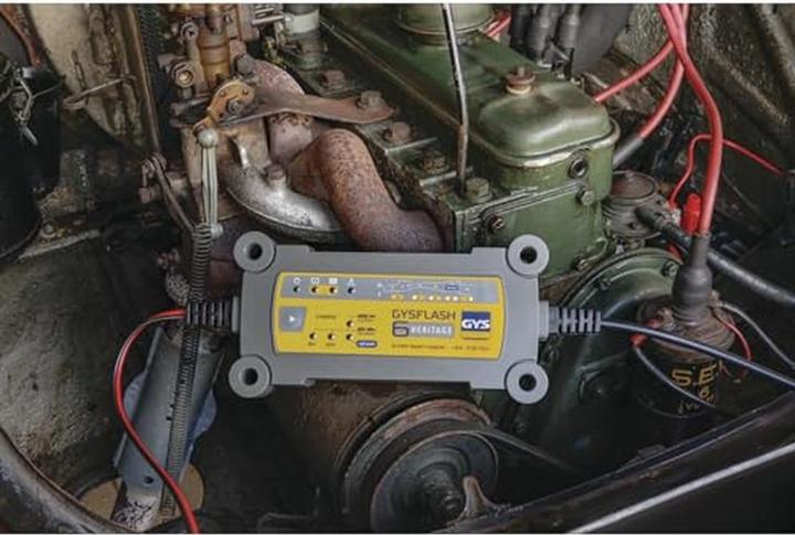 Actual product image GYS Charger FLASH HERITAGE 6A (12V, 6V, 6 A)