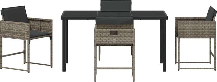 Produktbild vidaXL Garten Essgruppe (140 x 70 x 73 cm)
