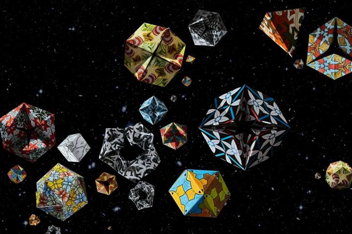 Produktbild M.C. Escher. Kaleidozyklen (Deutsch, Doris Schattschneider, Wallace G. Walker, 2022)