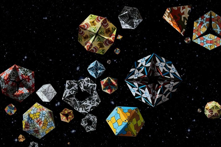 Produktbild M.C. Escher. Kaleidozyklen (Deutsch, Doris Schattschneider, Wallace G. Walker, 2022)