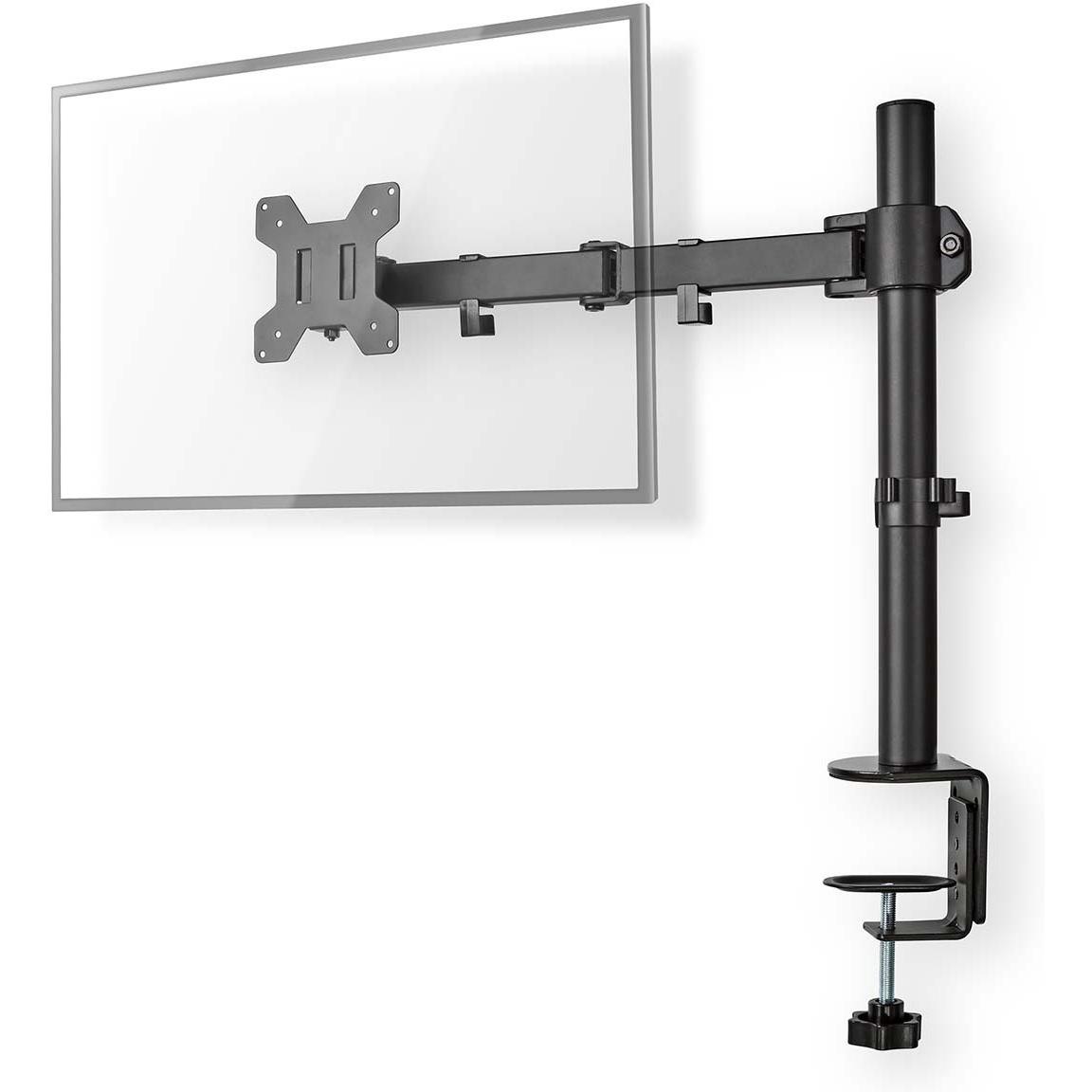 Nedis Schreibtisch Monitorhalterung 1 Bildschirm(e) 15 - 32 " 75x75 / 100x100 Vollbeweglich (Tisch, 32"), Monitor Halter...