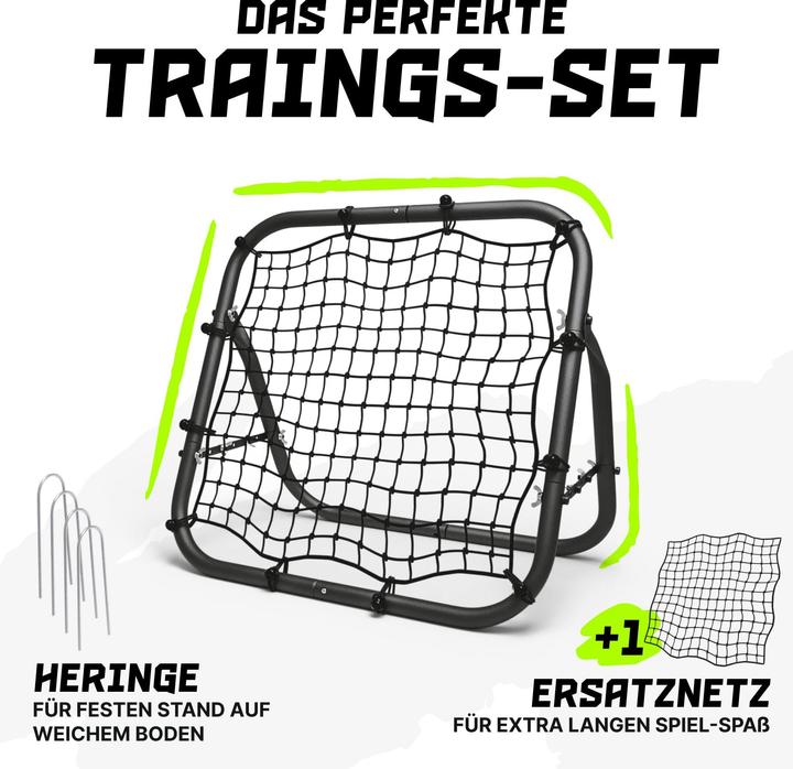 Actual product image Bentson Football Rebounder Kids And Pros With Spare Net
