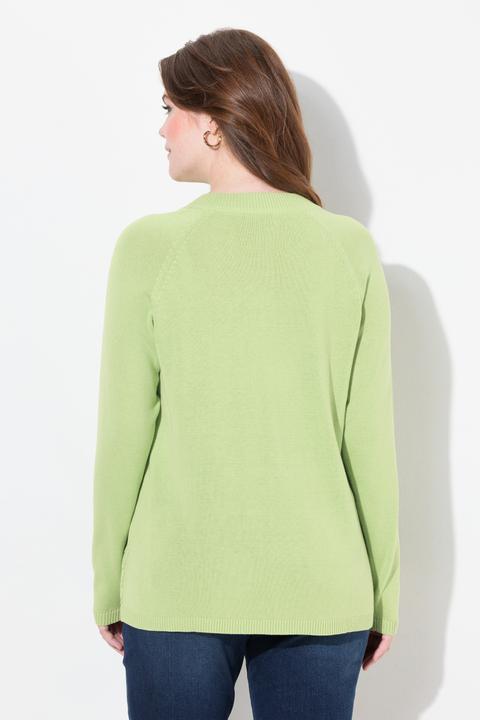Produktbild Ulla Popken Pullover, Zopfmuster, V-Ausschnitt, Langarm (42, 44)