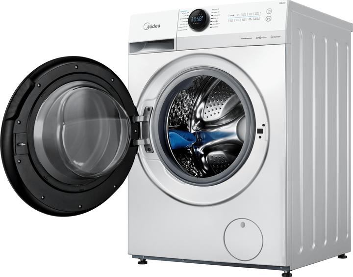 Produktbild Midea MF200W80WB/W-HR Washing Machine, A, Front loading, Depth 47.5 cm, 8 kg, White (8 kg)