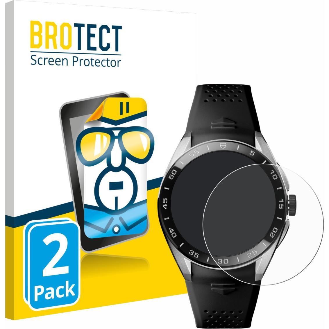 BROTECT Pellicola Trasparente, Pellicola protettiva per smartwatch, Trasparente