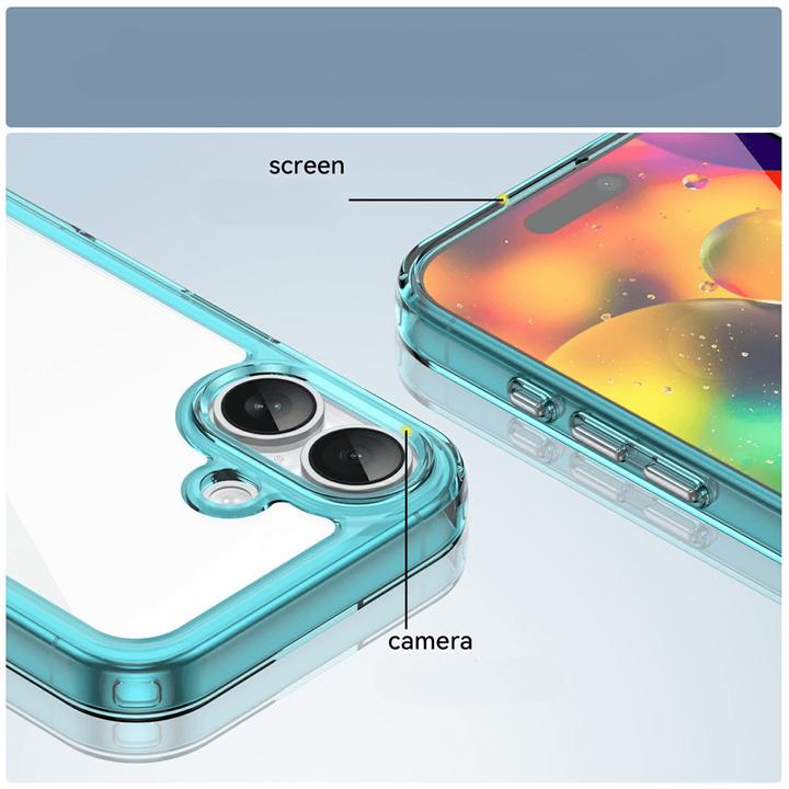 Actual product image Cover-Discount Schützende Acryl-Handyhülle mit erhöhtem Rand (Apple iPhone 17)
