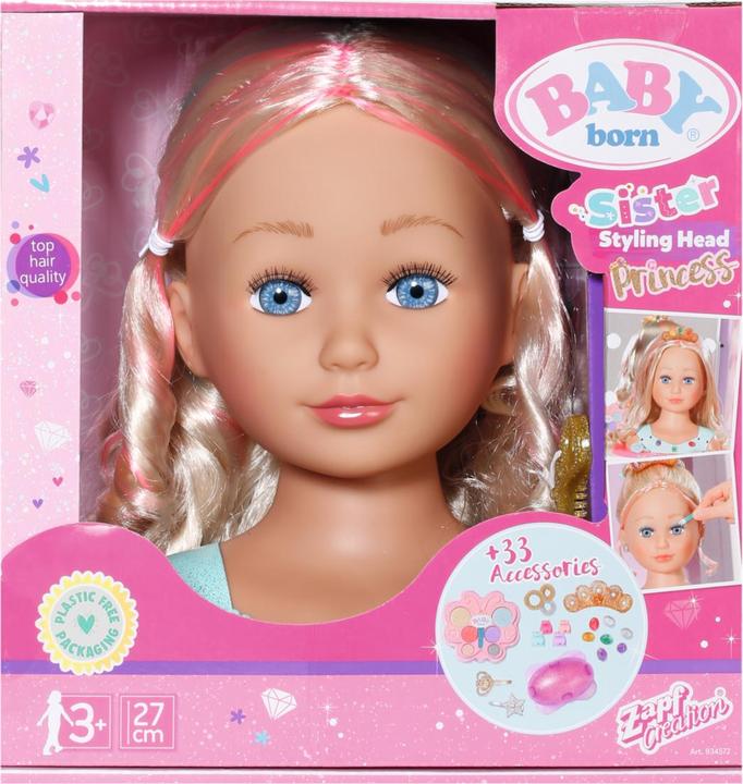 Image du produit Zapf Creation Tête de style Sister