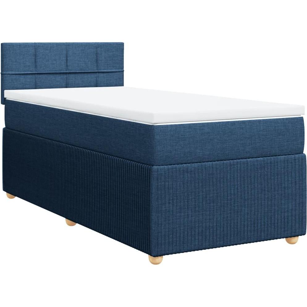 Thumbnail - VidaXL, Bett, Bo x springbett mit Matratze 120 x 190 cm Stoff (120 x 190 cm)