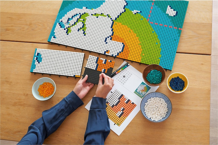 Image du produit LEGO Carte du monde (31203, LEGO Art, LEGO difficiles à trouver)