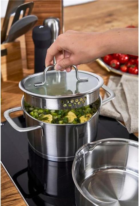Actual product image Zwilling TrueFlow cookware set | 4pcs. (Pan set + pot set, Stainless steel)