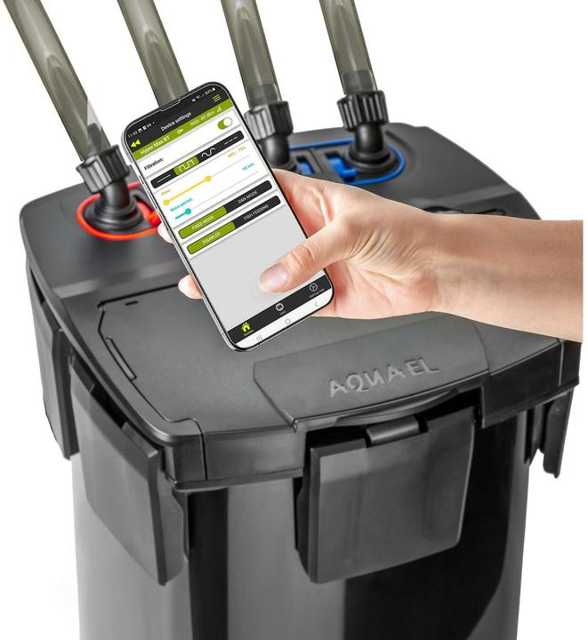 Immagine prodotto Aquael Hypermax 4500 BT (1500 l, Filtri esterni, Acqua dolce, Acqua salata)