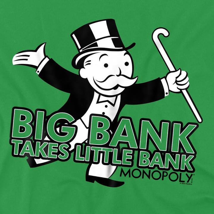 Produktbild Monopoly Big Bank TShirt (XL)