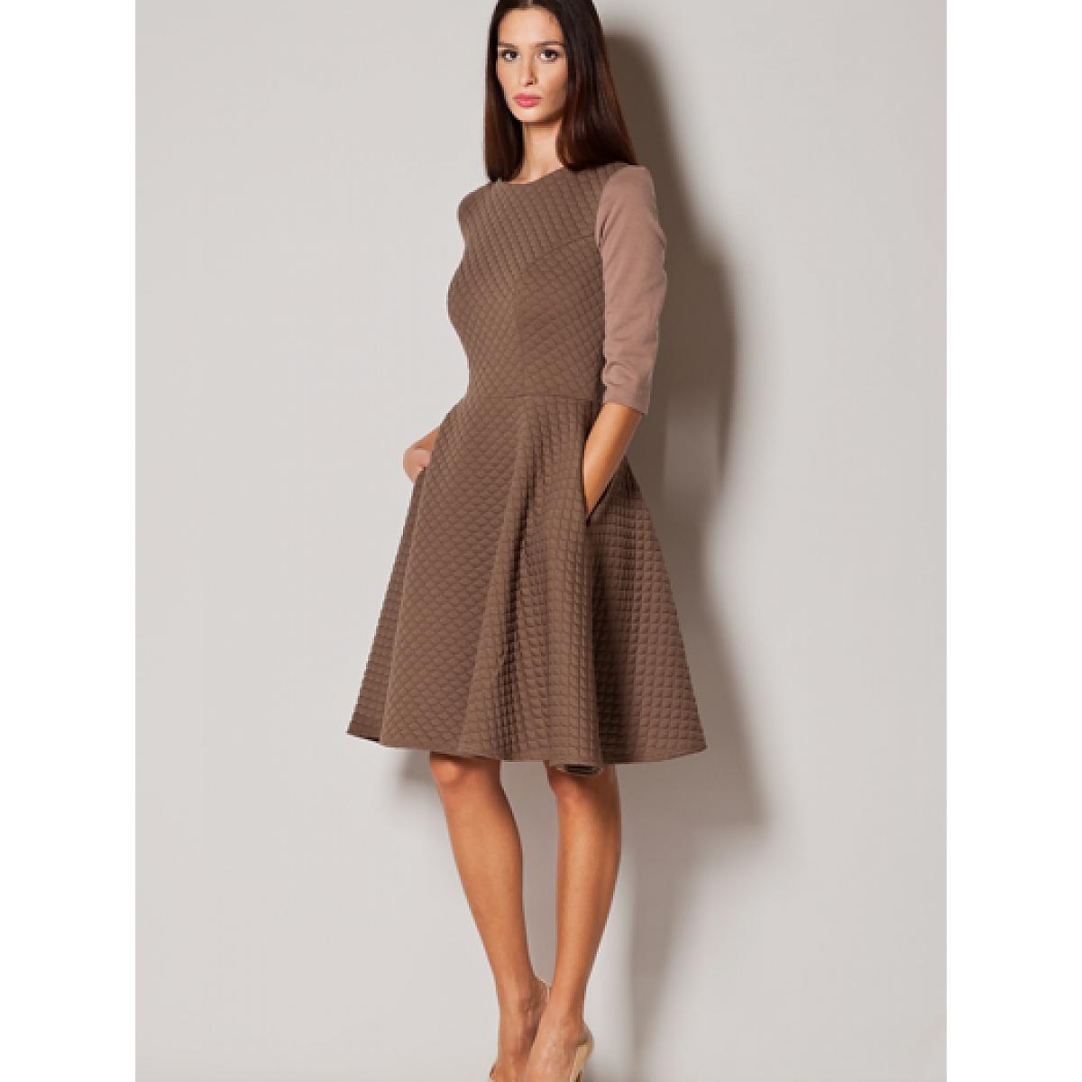 Figl, Damen, Kleider, Alltagskleid, Beige, (S)
